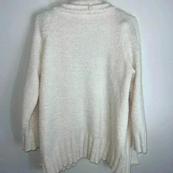 Lilly Pulitzer Basia Textured Cozy Cardigan in Coconut Cream Ivory - Picture 10 of 13